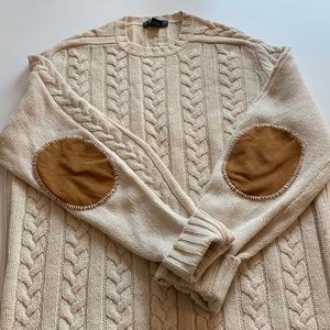 DANIEL CREMIEUX CABLE KNIT SWEATER